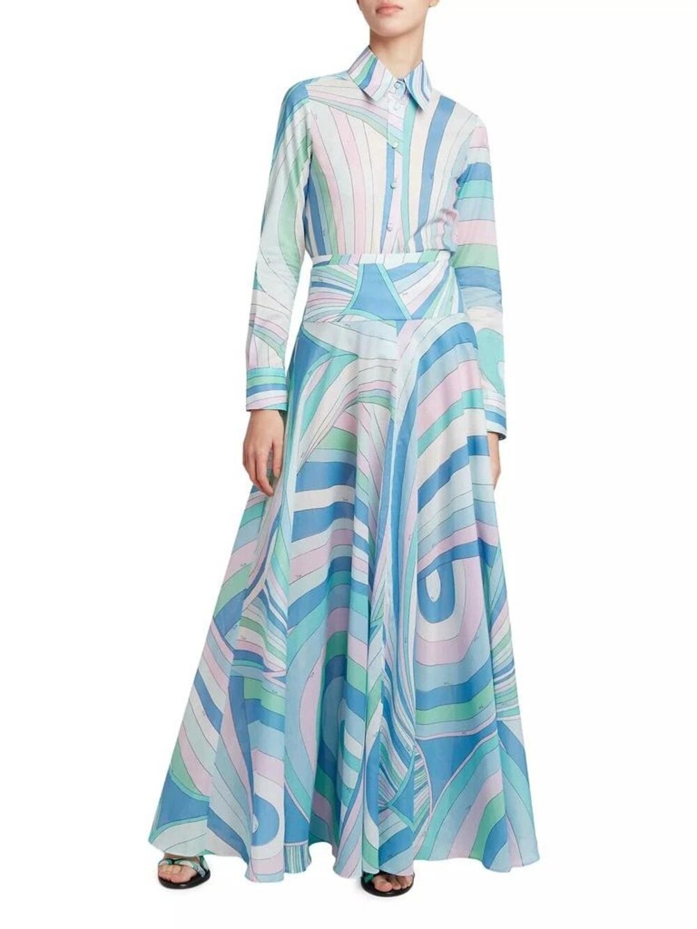 Pucci Women’s Very Vivara Cotton Muslin Skirt